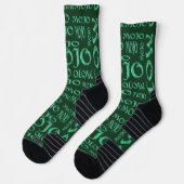 Chaussette Chaussettes vert mojo haute performance (Gauche)