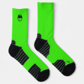 Chaussette Chaussettes vertes Black Dragon (Droite)