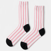 Chaussette Chaussettes Verticales Grandes Dimensions Rose et (Gauche)