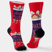 Chaussette Chaussettes Vibes de Noël (Angulaire)