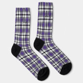 Chaussette Chaussettes violettes avec nom HAMbWG (Droite)