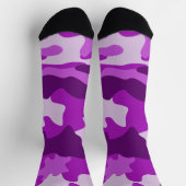Chaussette Chaussettes violettes Camo (Haut)