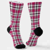 Chaussette Chaussettes violettes Plaid HAMbWG (Angulaire)