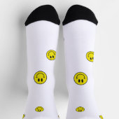 Chaussette Chaussettes visage ours souriant (Haut)