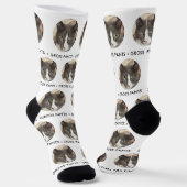 Chaussette Chaussettes visages pour animaux de compagnie Mono (Angulaire)