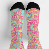 Chaussette Chaussettes Vivid Swirls (Haut)