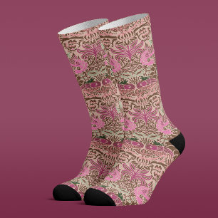 Chaussette Chaussettes William Morris Paon et Dragon