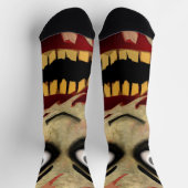 Chaussette Chaussettes Zombie (Haut)