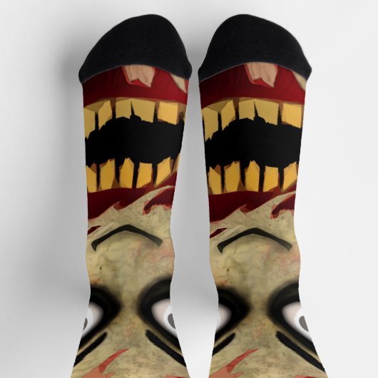 Chaussette Chaussettes Zombie (Haut)
