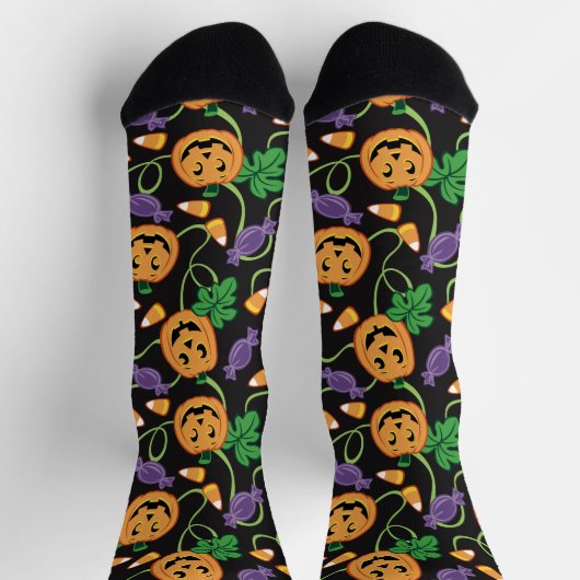 CHAUSSETTE CHAUSSURES HALLOWEEN (Haut)