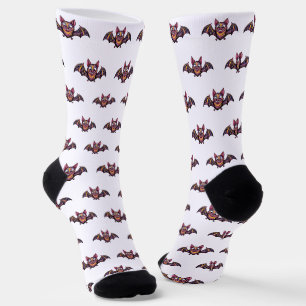 Chaussette Chauve-souris colorée