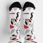 Chaussette Chef cuisinier rouge (Haut)