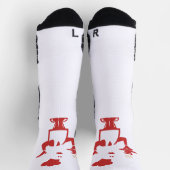 Chaussette Chef tenant un bol de soupe (Haut)