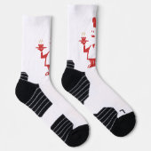 Chaussette Chef tenant un bol de soupe (Droite)