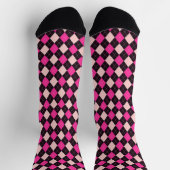 Chaussette Cherry Chocolate Durable Premium Argyle    (Haut)