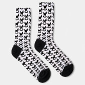 Chaussette Cheval à bascule noir (Droite)