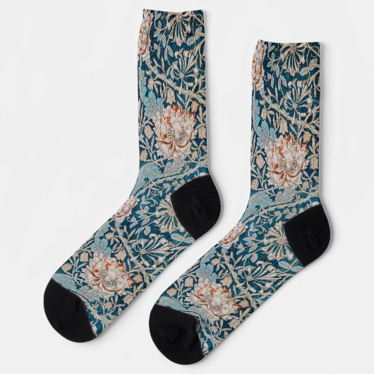 Chaussette Chèvrefeuille, William Morris (Gauche)