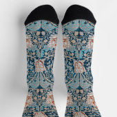 Chaussette Chèvrefeuille, William Morris (Haut)