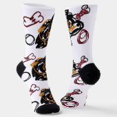 Chaussette Chien de berger du Caucase art (Angulaire)