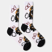 Chaussette Chien de berger du Caucase art (Droite)