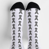 Chaussette Chien Géométrique (Haut)