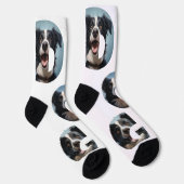 Chaussette Chien Love I Cot Out Photos (Droite)