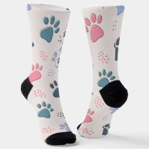 Chaussette Chien Paws Animal Cute Pet Pis Pour Animaux Cadeau