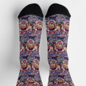 Chaussette Chien Poméranie Saint-Valentin (Haut)