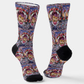 Chaussette Chien Poméranie Saint-Valentin (Angulaire)