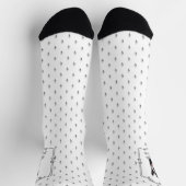 Chaussette Chien pourri de Boston (noir) mou (Haut)