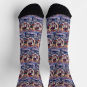 Chaussette Chien Samoyède Saint-Valentin  (Haut)