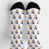 Chaussette Chien Sorcière Citrouille (Haut)