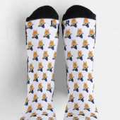 Chaussette Chien Sorcière Citrouille (Haut)