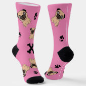 Chaussette Chienne carlin femme (Angulaire)