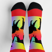 Chaussette Chiens Et Chats Arc-En-Ciel (Haut)