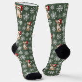 Chaussette Chihuahua Chi Chien Noël (Angulaire)