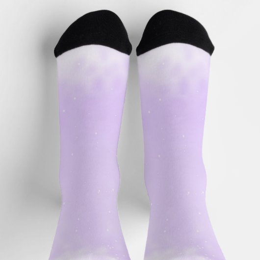 Chaussette Chimmer violet et chaussettes de parties scintilla (Haut)