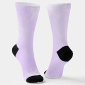 Chaussette Chimmer violet et chaussettes de parties scintilla (Angulaire)
