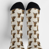 Chaussette Chocolat Labrador Retriever Chien Chien Chien Moti (Haut)