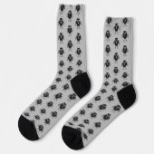 Chaussette Chouette d'Halloween déplaisante (Gauche)