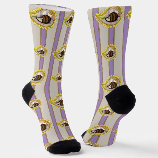 Chaussette Chrissy le hérisson (Angulaire)