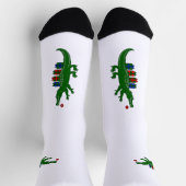 Chaussette Christmas Alligator Crew Socks (Haut)