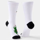 Chaussette Christmas Alligator Crew Socks (Angulaire)