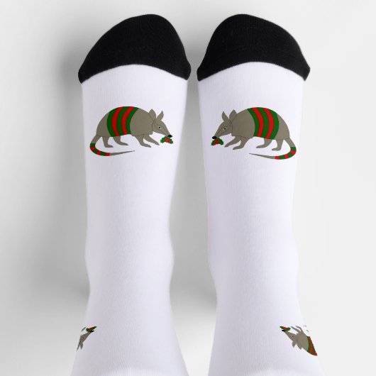 Chaussette Christmas Armadillo Crew Socks (Haut)