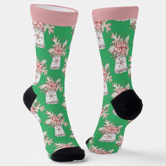 Chaussette Christmas Bell Pattern Socks