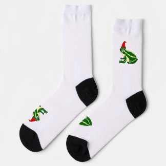 Chaussette Christmas Frog Crew Socks