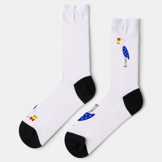 Chaussette Christmas Heron Crew Socks (Gauche)