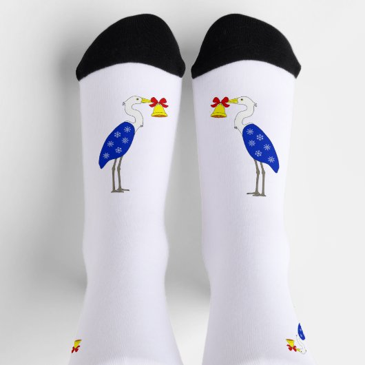 Chaussette Christmas Heron Crew Socks (Haut)
