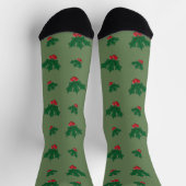Chaussette Christmas Holly (Haut)