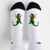 Chaussette Christmas Lizard Crew Socks (Haut)